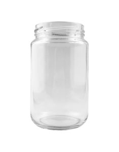 325ml Straight Sided Glass Jar