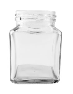 Square Glass Jar