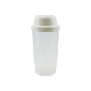 Cisco shaker with white cap