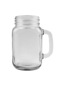 600ml Soscar handle glass jar