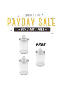 Payday Sale Dahlia Pressed Jar