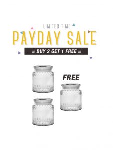 Payday Sale Jolly Molly Pressed jar