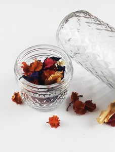 100ml Miami diamond mason glass jar
