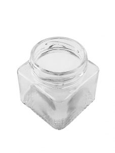 80ml Boxin Square Glass Jar