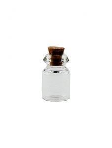 2ml Tiny mini glass bottle
