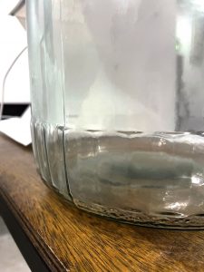 cecilia giant pickled glass jar bottom design
